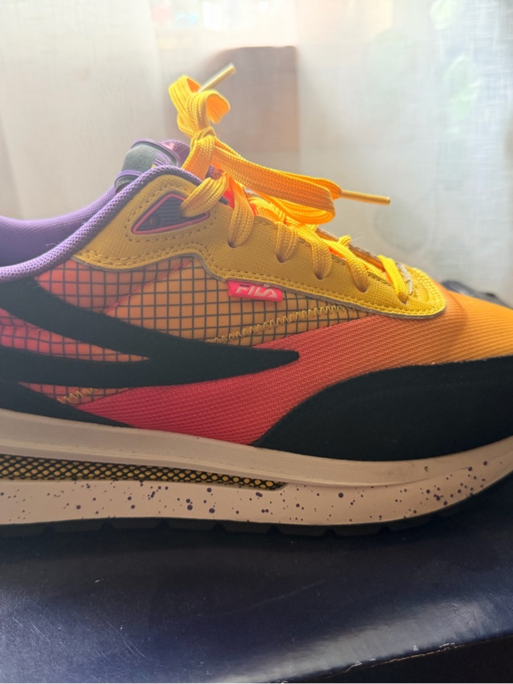 Fila Sunset Runner - Yellow, Orange, Purple, Black, pink
